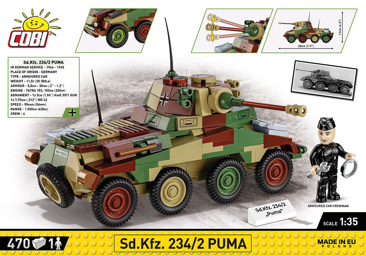 COBI Sd.Kfz. 234/2 Puma