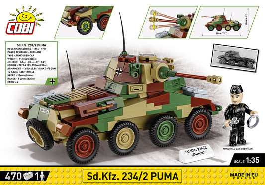 COBI Sd.Kfz. 234/2 Puma