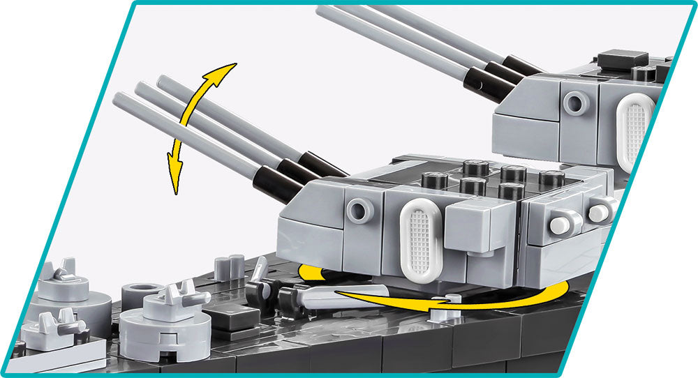 COBI WW2 Missouri Battleship
