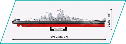 COBI WW2 Missouri Battleship