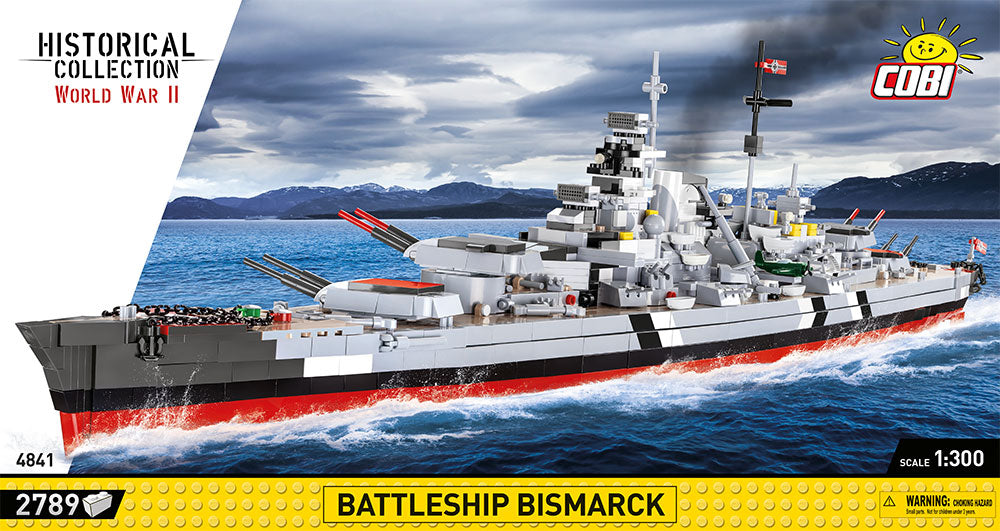 COBI WWII Battleship Bismarck