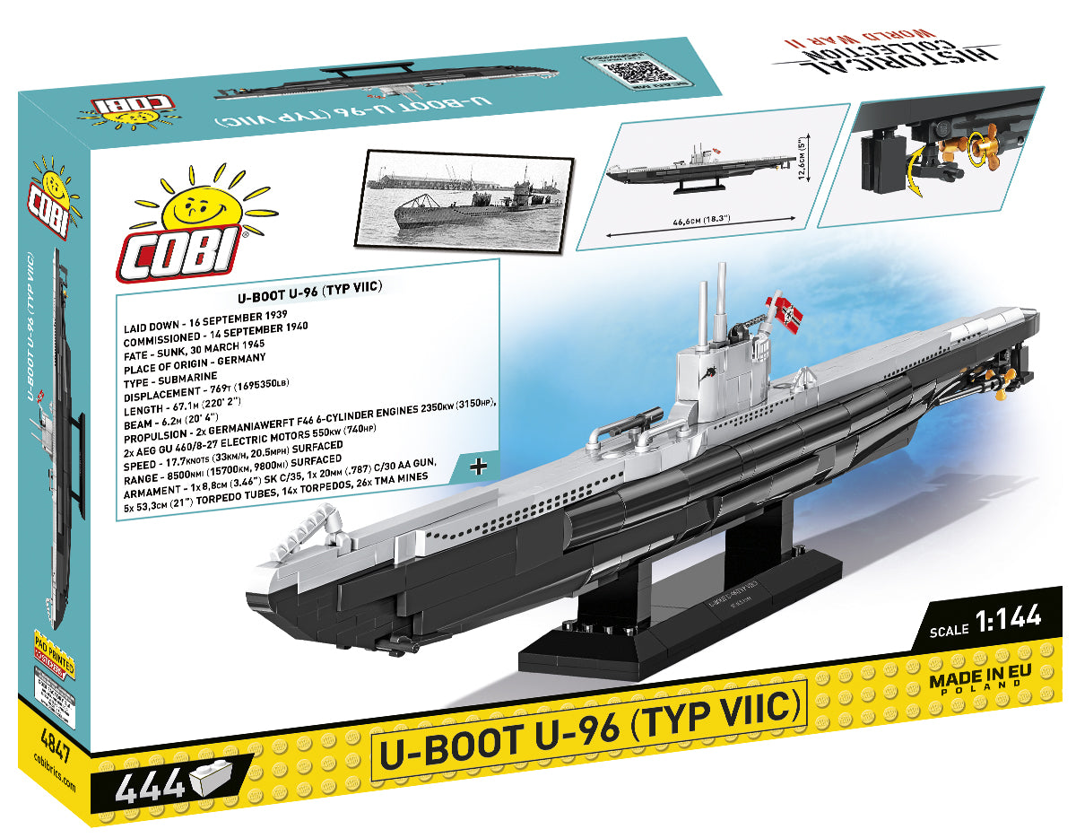 COBI WWII U-Boot U-96