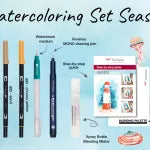 Tombow May & Berry Watercolouring Sets